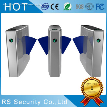 Glass Wing Speed Gate Flap Turnstile Barrier